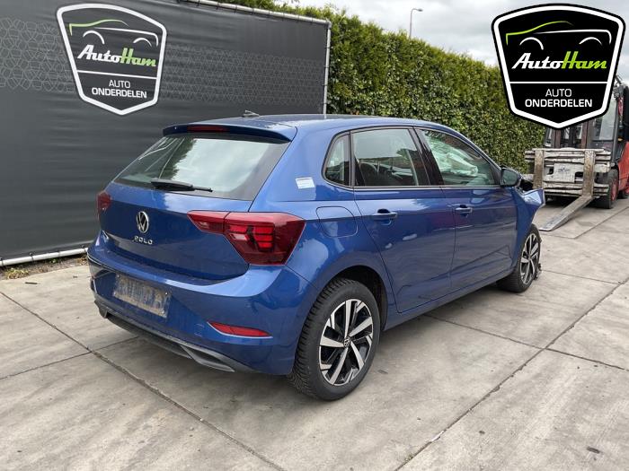 Volkswagen Polo VI 1.0 TSI 12V Sloopvoertuig (2022, Blauw)