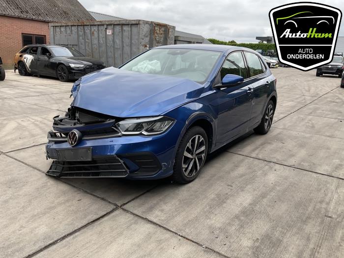 Volkswagen Polo VI 1.0 TSI 12V Sloopvoertuig (2022, Blauw)