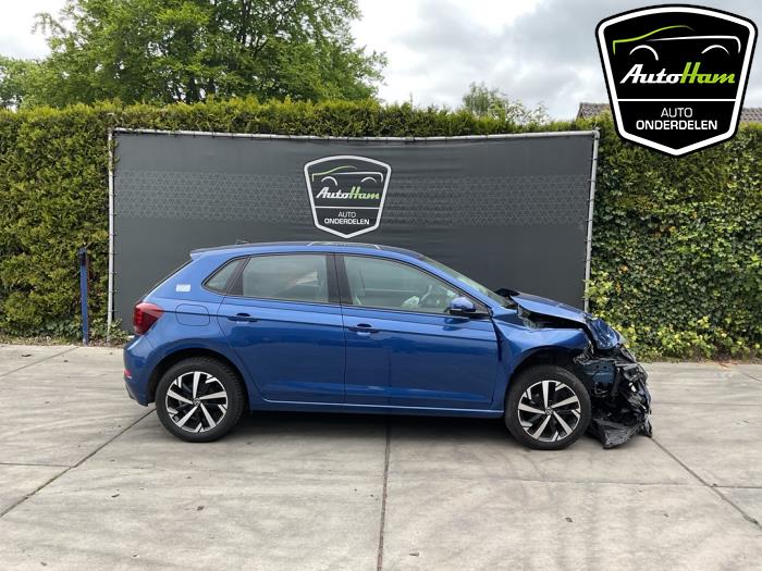 Volkswagen Polo VI 1.0 TSI 12V Sloopvoertuig (2022, Blauw)