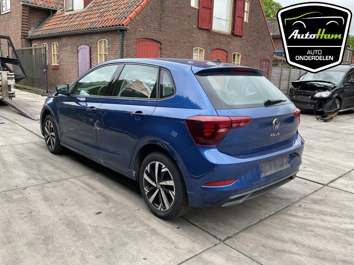 Volkswagen Polo VI 1.0 TSI 12V Sloopvoertuig (2022, Blauw)