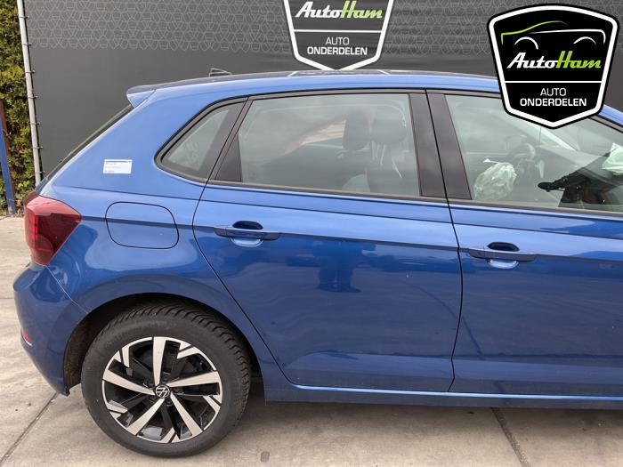 Volkswagen Polo VI 1.0 TSI 12V Sloopvoertuig (2022, Blauw)