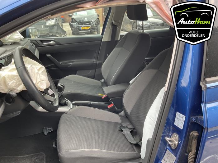 Volkswagen Polo VI 1.0 TSI 12V Sloopvoertuig (2022, Blauw)