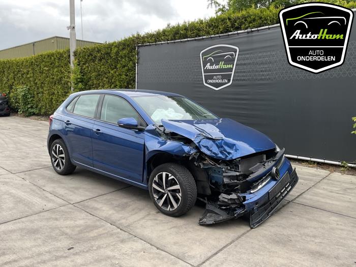 Volkswagen Polo VI 1.0 TSI 12V Sloopvoertuig (2022, Blauw)