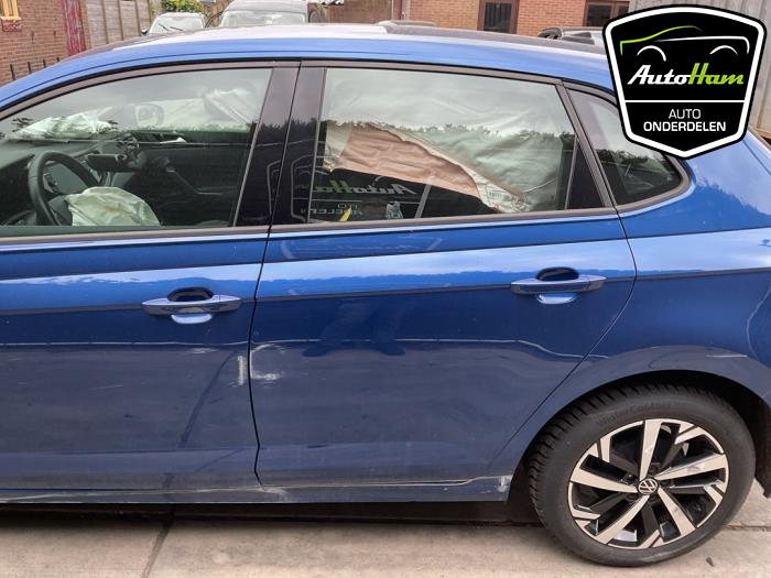 Volkswagen Polo VI 1.0 TSI 12V Sloopvoertuig (2022, Blauw)