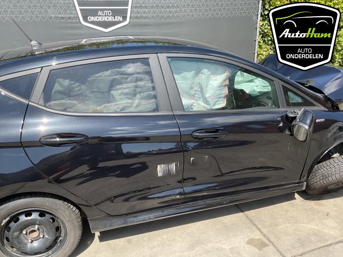 Ford Fiesta 7 1.0 EcoBoost 12V 100 Sloopvoertuig (2023, Zwart)