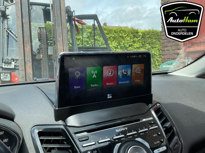 Ford Fiesta 6 1.0 EcoBoost 12V Sport Sloopvoertuig (2015, Zwart, Rood)