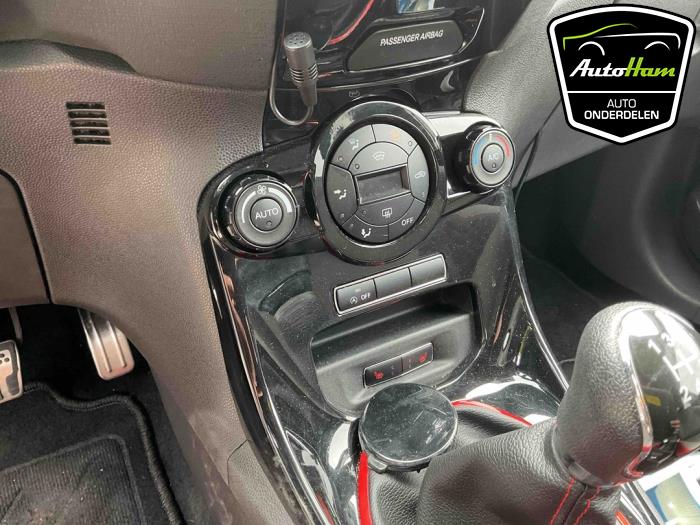 Ford Fiesta 6 1.0 EcoBoost 12V Sport Sloopvoertuig (2015, Zwart, Rood)