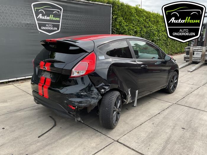 Ford Fiesta 6 1.0 EcoBoost 12V Sport Sloopvoertuig (2015, Zwart, Rood)