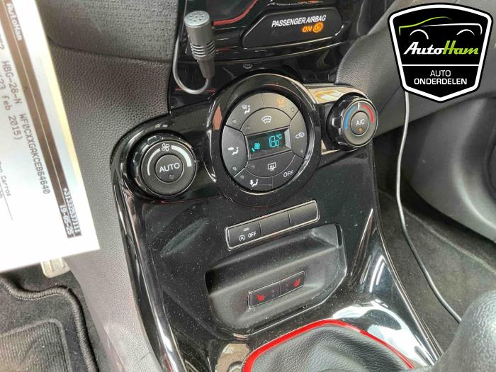 Ford Fiesta 6 1.0 EcoBoost 12V Sport Sloopvoertuig (2015, Zwart, Rood)