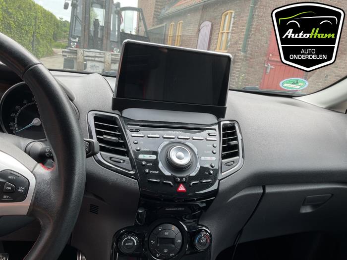 Ford Fiesta 6 1.0 EcoBoost 12V Sport Sloopvoertuig (2015, Zwart, Rood)