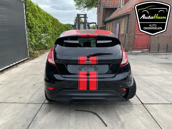 Ford Fiesta 6 1.0 EcoBoost 12V Sport Sloopvoertuig (2015, Zwart, Rood)