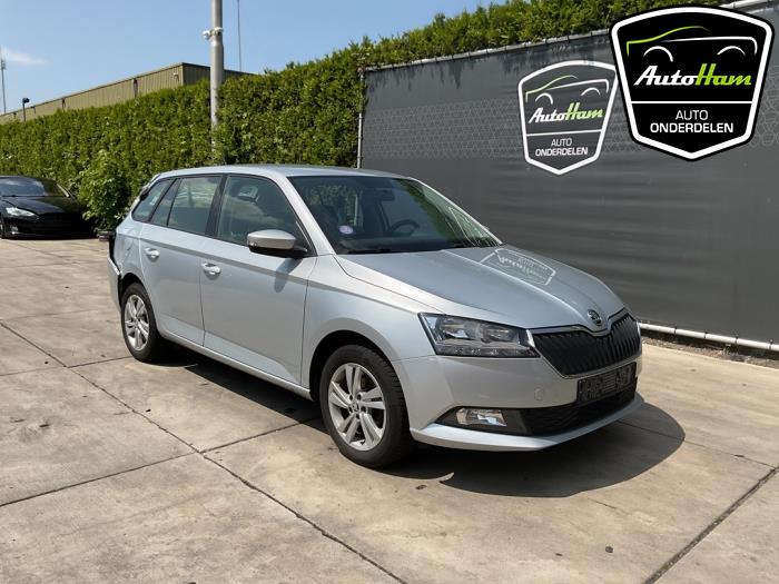 Skoda Fabia III Combi 1.0 TSI 12V Sloopvoertuig (2021, Grijs)