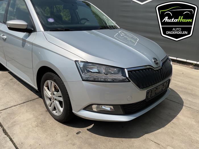 Skoda Fabia III Combi 1.0 TSI 12V Sloopvoertuig (2021, Grijs)