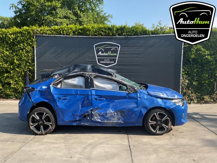 Opel Corsa F 1.2 Turbo 12V 130 Sloopvoertuig (2021, Blauw)