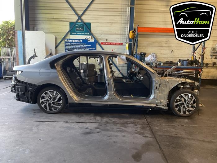 BMW i7 eDrive50 106 kWh Sloopvoertuig (2024, Grijs)