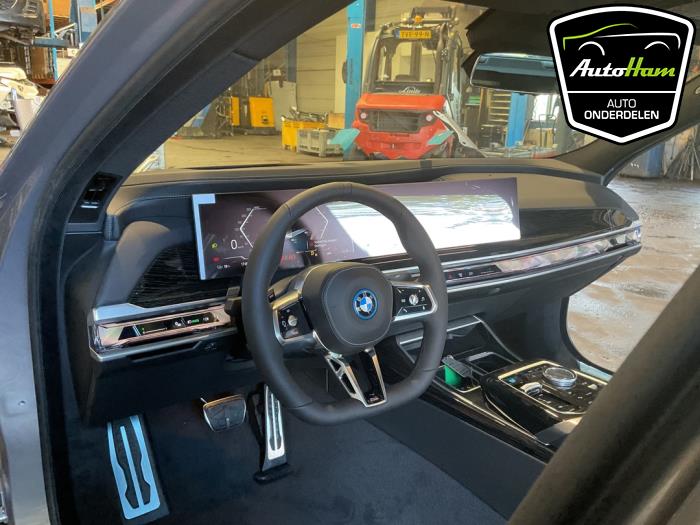 BMW i7 eDrive50 106 kWh Sloopvoertuig (2024, Grijs)