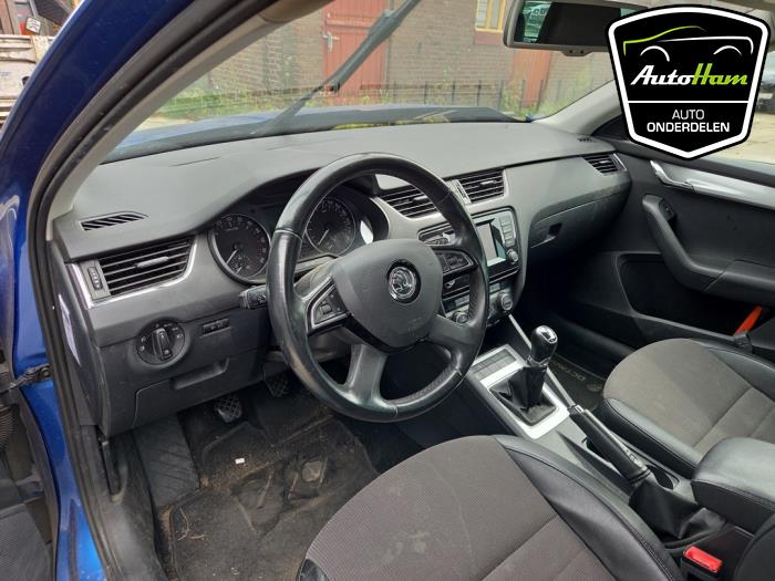 Skoda Octavia Combi 1.6 TDI Greenline 16V Sloopvoertuig (2014, Blauw)