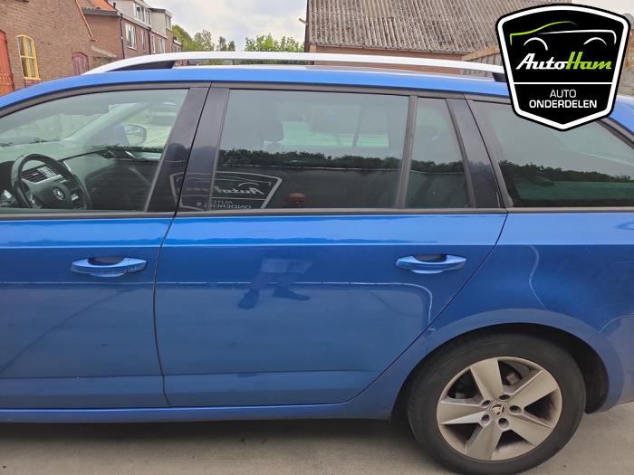 Skoda Octavia Combi 1.6 TDI Greenline 16V Sloopvoertuig (2014, Blauw)