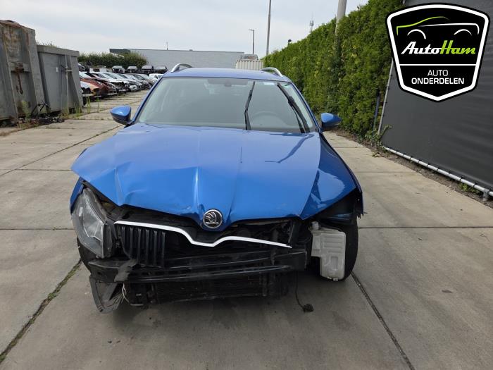 Skoda Octavia Combi 1.6 TDI Greenline 16V Sloopvoertuig (2014, Blauw)