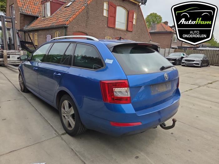 Skoda Octavia Combi 1.6 TDI Greenline 16V Sloopvoertuig (2014, Blauw)
