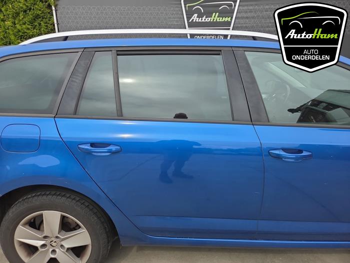 Skoda Octavia Combi 1.6 TDI Greenline 16V Sloopvoertuig (2014, Blauw)