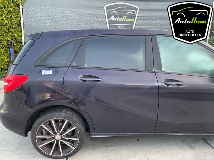 Mercedes B 1.6 B-200 BlueEFFICIENCY Turbo 16V Sloopvoertuig (2014, Paars)