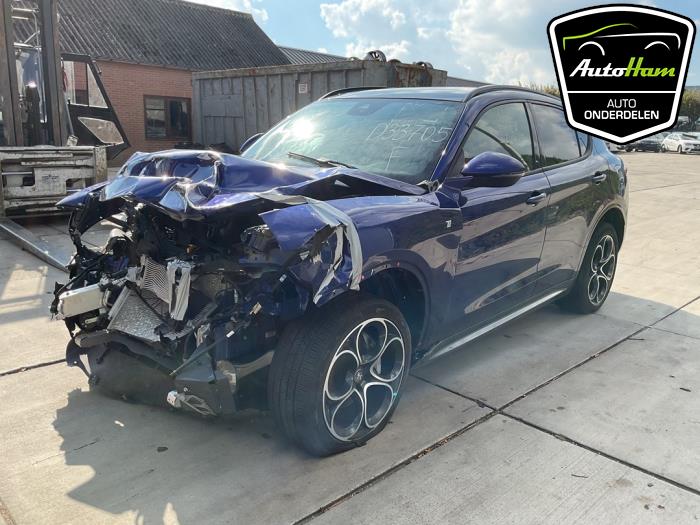 Alfa Romeo Stelvio 2.0 T 16V Q4 Sloopvoertuig (2022, Blauw)