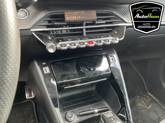Peugeot 208 II e-208 50 kWh Sloopvoertuig (2021, Zwart)