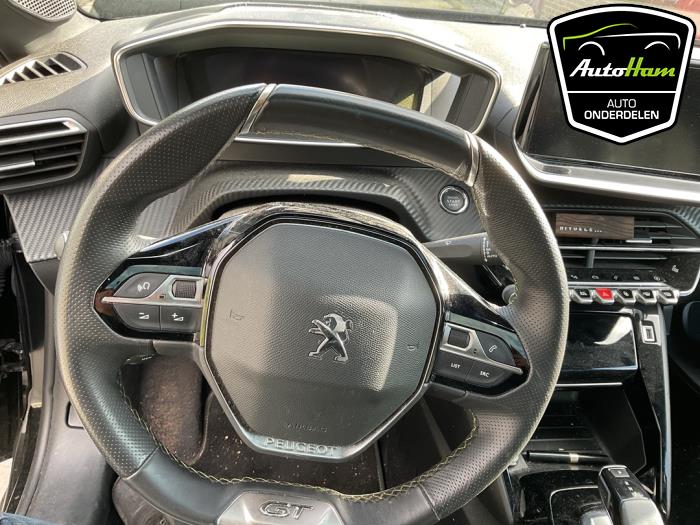 Peugeot 208 II e-208 50 kWh Sloopvoertuig (2021, Zwart)
