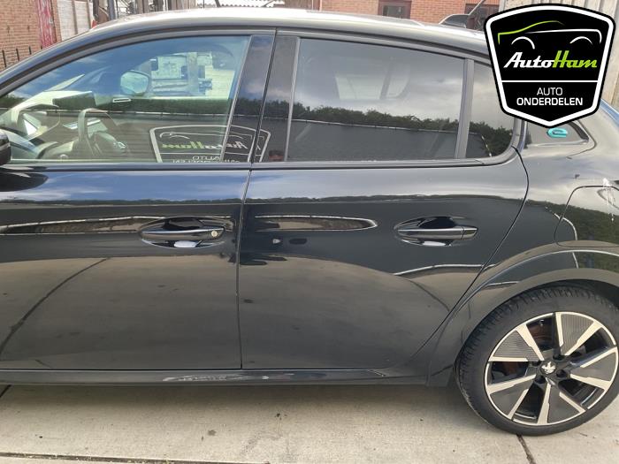 Peugeot 208 II e-208 50 kWh Sloopvoertuig (2021, Zwart)
