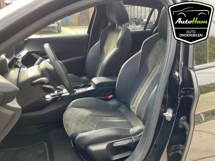 Peugeot 208 II e-208 50 kWh Sloopvoertuig (2021, Zwart)