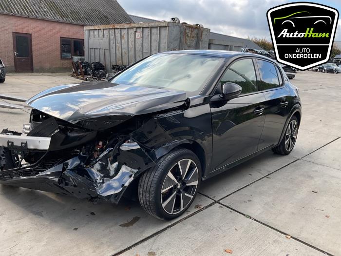 Peugeot 208 II e-208 50 kWh Sloopvoertuig (2021, Zwart)
