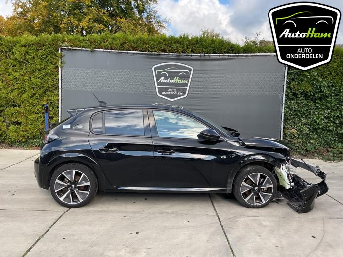 Peugeot 208 II e-208 50 kWh Sloopvoertuig (2021, Zwart)