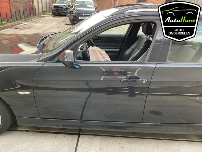 BMW 3 serie Touring 320i 16V Sloopvoertuig (2006, Zwart)