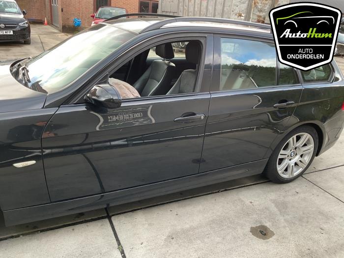 BMW 3 serie Touring 320i 16V Sloopvoertuig (2006, Zwart)