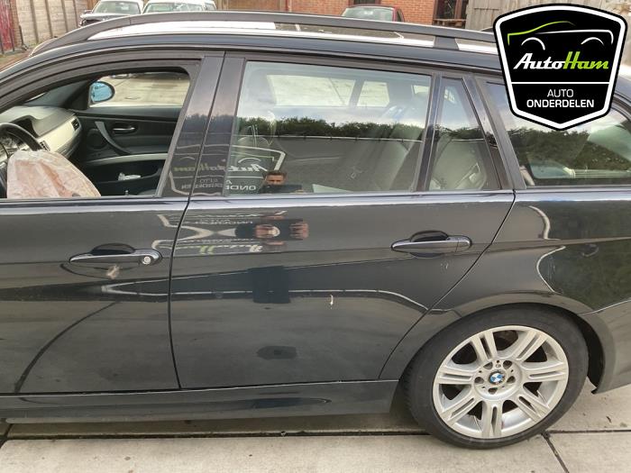 BMW 3 serie Touring 320i 16V Sloopvoertuig (2006, Zwart)