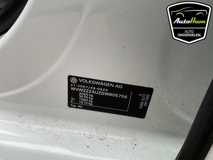 Volkswagen Golf VII 1.4 GTE 16V Sloopvoertuig (2015, Wit)