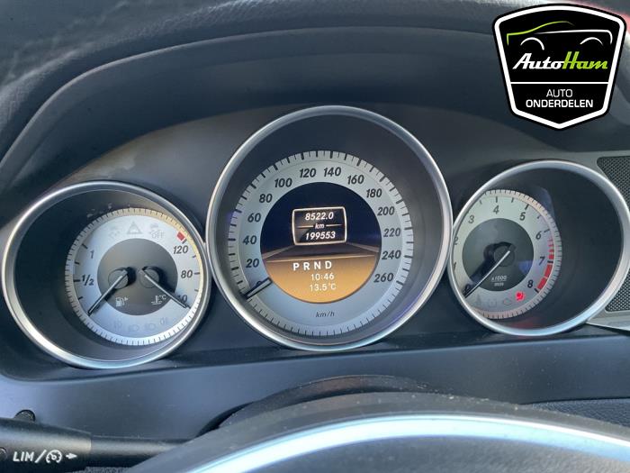 Mercedes C 1.8 C-180 CGI 16V Sloopvoertuig (2012, Zwart)