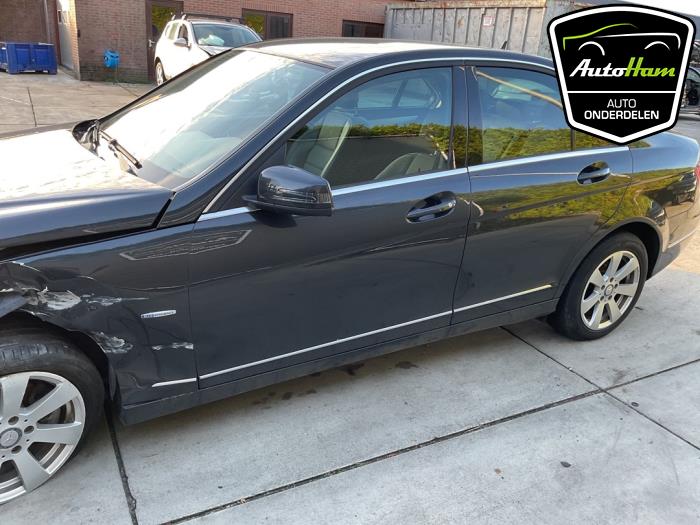 Mercedes C 1.8 C-180 CGI 16V Sloopvoertuig (2012, Zwart)