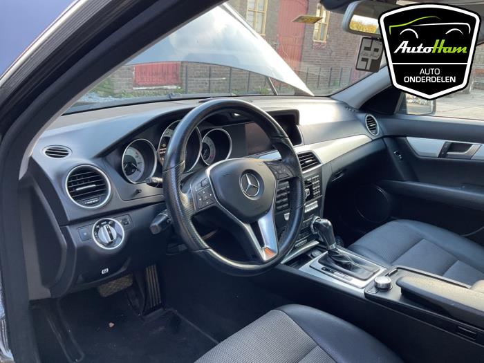 Mercedes C 1.8 C-180 CGI 16V Sloopvoertuig (2012, Zwart)