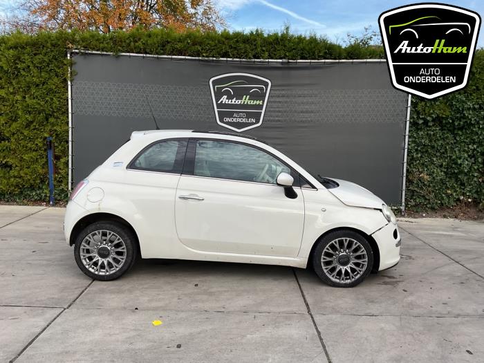 Fiat 500 1.2 Sloopvoertuig (2011, Wit)