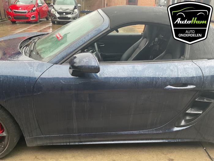 Porsche 718 Boxster 2.5 S Turbo Sloopvoertuig (2020, Blauw)