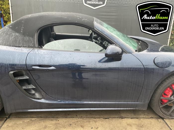 Porsche 718 Boxster 2.5 S Turbo Sloopvoertuig (2020, Blauw)