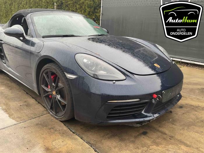Porsche 718 Boxster 2.5 S Turbo Sloopvoertuig (2020, Blauw)