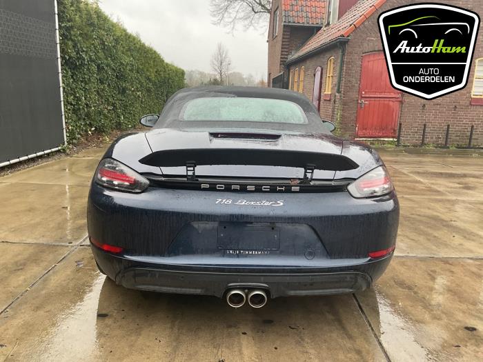 Porsche 718 Boxster 2.5 S Turbo Sloopvoertuig (2020, Blauw)