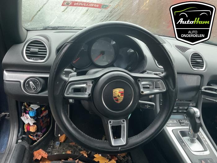 Porsche 718 Boxster 2.5 S Turbo Sloopvoertuig (2020, Blauw)