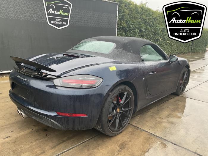 Porsche 718 Boxster 2.5 S Turbo Sloopvoertuig (2020, Blauw)