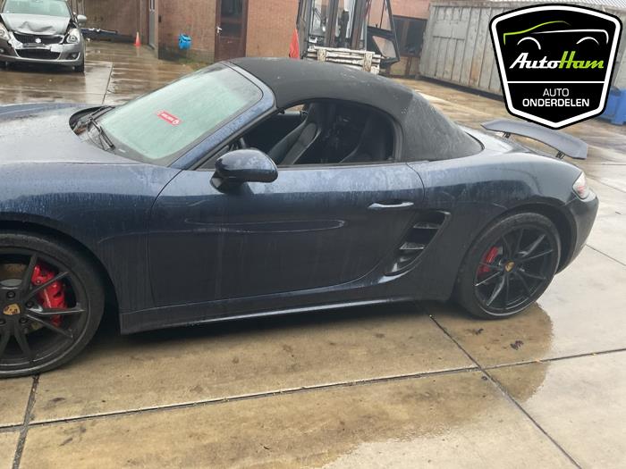 Porsche 718 Boxster 2.5 S Turbo Sloopvoertuig (2020, Blauw)