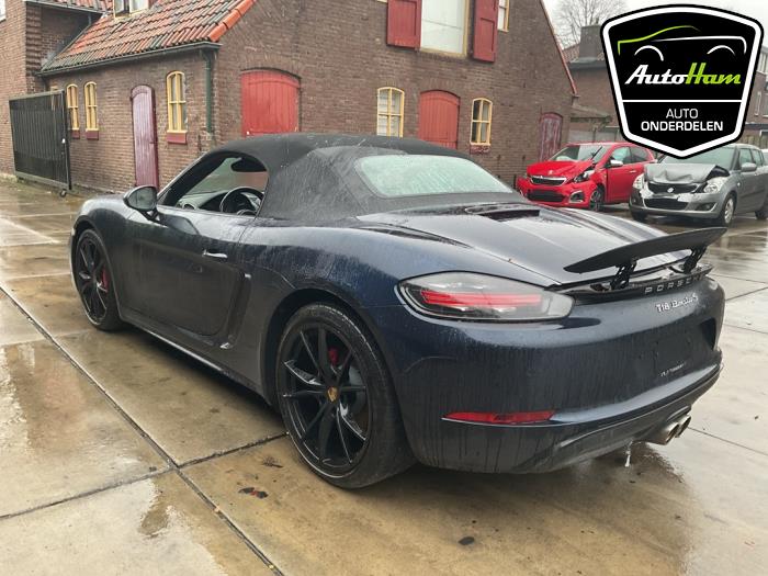 Porsche 718 Boxster 2.5 S Turbo Sloopvoertuig (2020, Blauw)