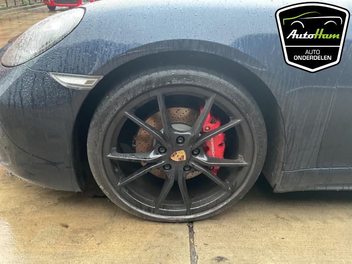 Porsche 718 Boxster 2.5 S Turbo Sloopvoertuig (2020, Blauw)